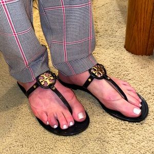 Mini Miller Jelly Thong Sandal by Tory Burch